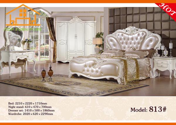 Buy cheap antique latest design Profession exotic italian furniture high gloss alibaba china bedroom furniture set solid wood from wholesalers