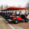 Buy cheap Red Steel Frame 4 Seater Golf Cart Electric LSV With LED Lighting And LCD Display Screen from wholesalers