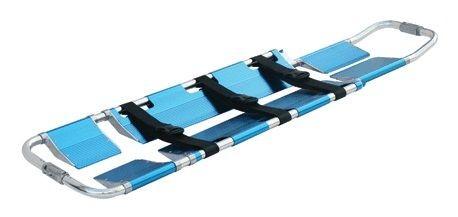 Buy cheap Hospital patient special aluminum alloy stretcher blue emergency stretcher car from wholesalers
