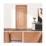 Waterproof Wood Stickers for Home Decoration Self-adhesive Door Wooden Wall