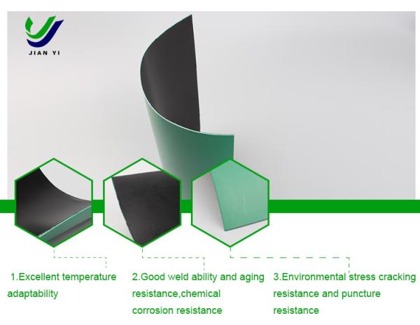 Buy cheap Anti Seepage HDPE Geomembrane Sheets 0.3mm-3.0mm For Mining from wholesalers