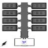 Buy cheap Beam Angle 10° /20° /40° /60° 160lm/W 300W LED Outdoor Stadium High Mast Flood Lighting High Brightness 6500K for Sports from wholesalers