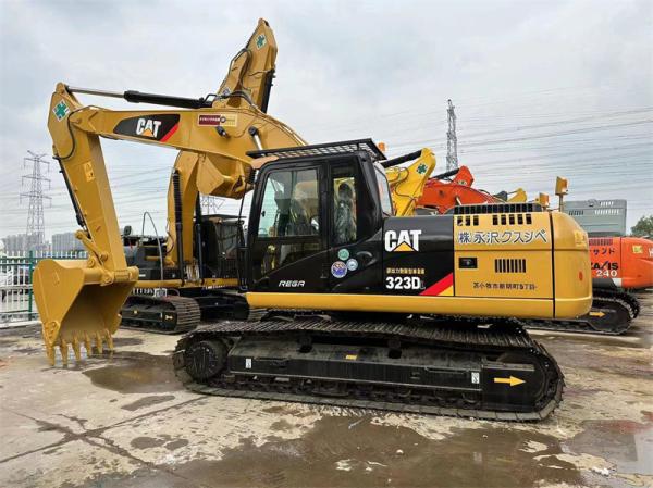 Buy cheap Original Used CAT Crawler Excavator 323DL Used Caterpillar 320D 323D Excavator from wholesalers