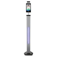 Buy cheap 50-150cm Face Recognition Temperature Kiosk / Facial Recognition Thermometer product