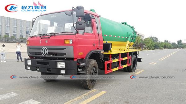 Buy cheap Dongfeng 10000 Liters 10m3 Sewage Suction Truck from wholesalers