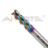 Buy cheap 0.6μm DLC Coated End Mills H6 3 Flute End Mill For Aluminum from wholesalers
