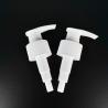 Buy cheap In stock 28 410 white plastic ribbed thread screw auto locked lotion pump from wholesalers