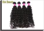 Deep Wave Pure Virgin Human Hair Extensions , Unprocessed Virgin Hair Bundles