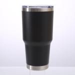 Stainless Steel Car Travel Vacuum Insulated Tumblers With Straw Lids 30oz