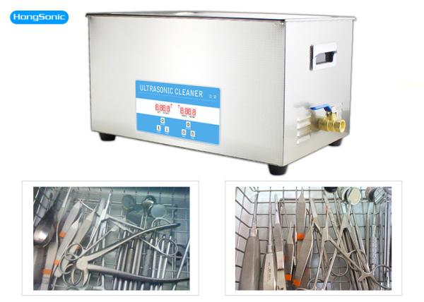 Buy cheap 40KHz Professional Ultrasonic Denture Cleaner 30 Liter With 600W Heater from wholesalers