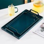 Rectangular 24x40CM Metal Jewelry Tray For Hotel