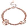 Buy cheap Rose Gold Sterling Silver Jewelry Bracelets from wholesalers