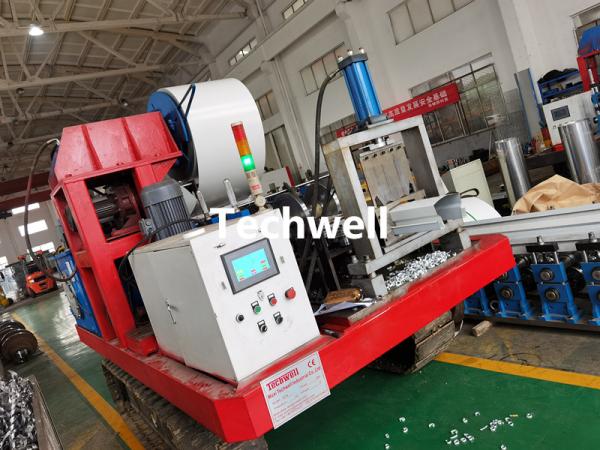 Buy cheap Mobile Greenhouse Tomato Portable Seamless Gutter Machine Caterpillar Mounted from wholesalers