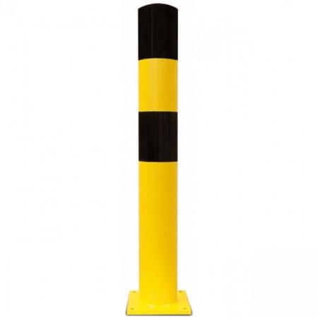Buy cheap Metal Fab Safety Bollards Bunnings Hardware Fabrication Yellow Steel Bollards from wholesalers