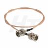 Buy cheap HangTon RF Coaxial Cable Right Angle Male BNC 3G HD SDI 4K for Blackmagic RG179 75Ohm from wholesalers