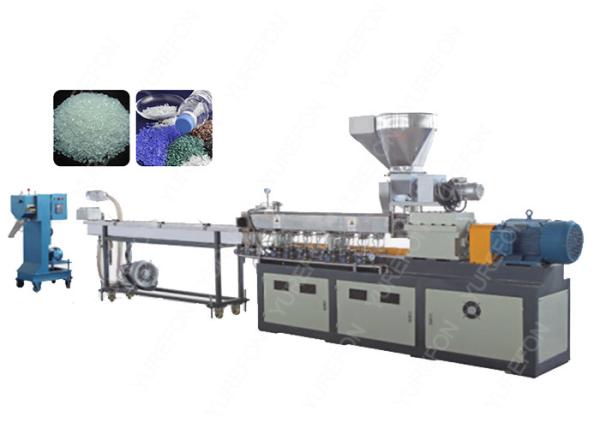 Masterbatch Plastic Recycling Granulator Machine 38CrMoAl Steel Glass Fiber