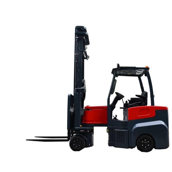 Buy cheap New design low energy consumption 2 Ton Electric VNA Articulated Forklift truck for Narrow Aisle Using from wholesalers