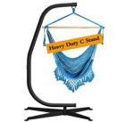 Effortless Assembly and 260KGS Weight Capacity Single Hanging Chair Hammock