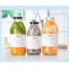 Buy cheap Round Glass Beverage Bottle 300ml 350ml 500ml Yoghurt Milkshake Milk With Label from wholesalers