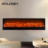 Buy cheap 79" 200cm Long Slim Fashion Wall-set Infrared Electric Fireplace Imitative Led Flame Heater from wholesalers