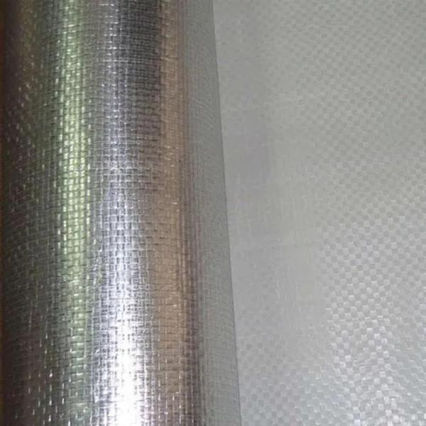 Buy cheap Silver Aluminum Foil Fiberglass Cloth Waterproof Alkali Free from wholesalers
