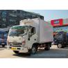 Buy cheap JAC 4 X2 Small Refrigerator Van Truck White 5 Ton Ice Cream Truck from wholesalers