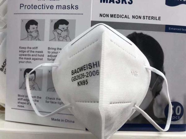 Quality Earloop KN95 Dust Mask Low Breath Resistance Customized Logo Available for sale
