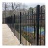 Buy cheap Powder Coated Decorative Ornamental Short Wrought Iron Fence for Australia Market from wholesalers