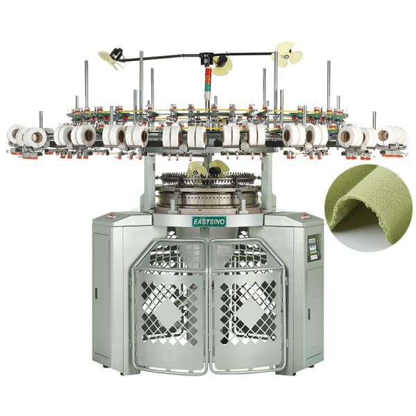 Buy cheap Three Thread Fleece Knitting Machine 3 Road Knit Fleece Fabric from wholesalers
