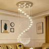 Buy cheap Modern Long Staircase Crystal Chandelier Lighting Indoor Lighting Hanging Luster(WH-NC-27) from wholesalers