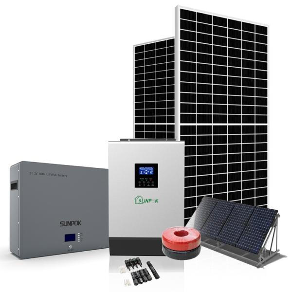 Buy cheap MSDS Solar Power Battery Storage System 3kw 5kw 6kw 8kw 10kw 24v Off Grid Solar System from wholesalers