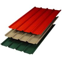 Buy cheap SPCC Galvanised Corrugated Metal Roofing Sheets ASTM 0.12-4.0mm product