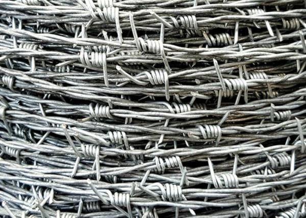Buy cheap Stainless Steel ISO9001 Hot Dip Galvanised Barbed Wire from wholesalers