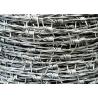 Buy cheap Stainless Steel ISO9001 Hot Dip Galvanised Barbed Wire from wholesalers