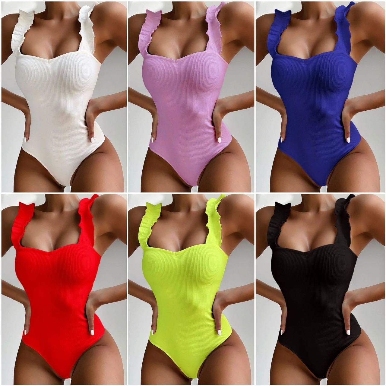 Split Swimsuit Strap Cross Ladies Solid Color Sexy Women’S Swimming Suits Bikini,light green,silver colour new style