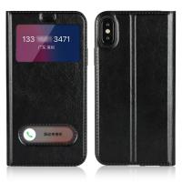 Buy cheap iPhone 8 Plus Case, Window View Stand Feature PU Leather Phone Case for Apple product