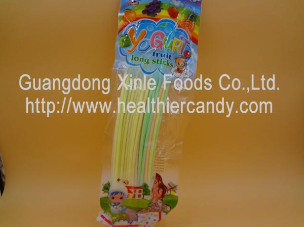 Buy cheap Multi Fruit Flavor Long CC Stick Candy / Sweets Lowest Calorie Candy Bar from wholesalers