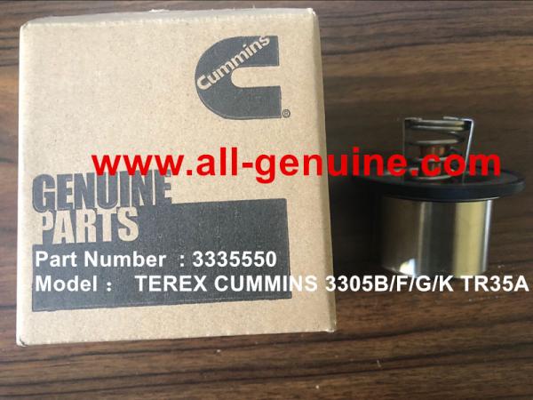 Buy cheap CUMMINS 3335550 THERMOSTAT NHL DUMP TRUCK TR35 TR50 TR60 TR100 3305B 3305F 3303 3307 TR45 TR70 ALLISON UNIT RIG MT4400 from wholesalers
