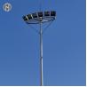 Buy cheap Polygonal Q460 Street Light High Mast Light Pole Overlap Connection from wholesalers