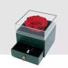 Buy cheap Real Preserved Rose Flower Single Large Rose in Drawer Gift Box for Decoration from wholesalers