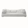 Buy cheap Unfoldable 0.9m Leather Corner Couch Grey , Modern Home Large Microfiber Velvet Sectional Sofa from wholesalers