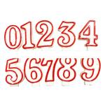 Factory Price Supply Fancy Happy Birthday Candle Digital Numbers For Parties At