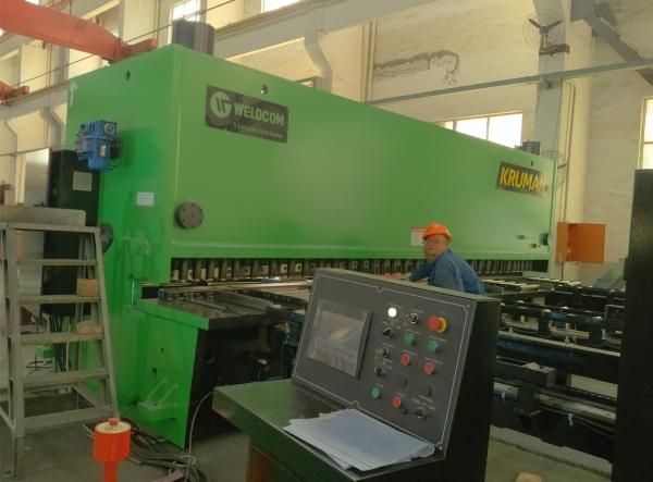 Buy cheap 16mm Thckness 6000mm Hydraulic Cnc Shearing Machine For Metal Plate , Low Noise from wholesalers