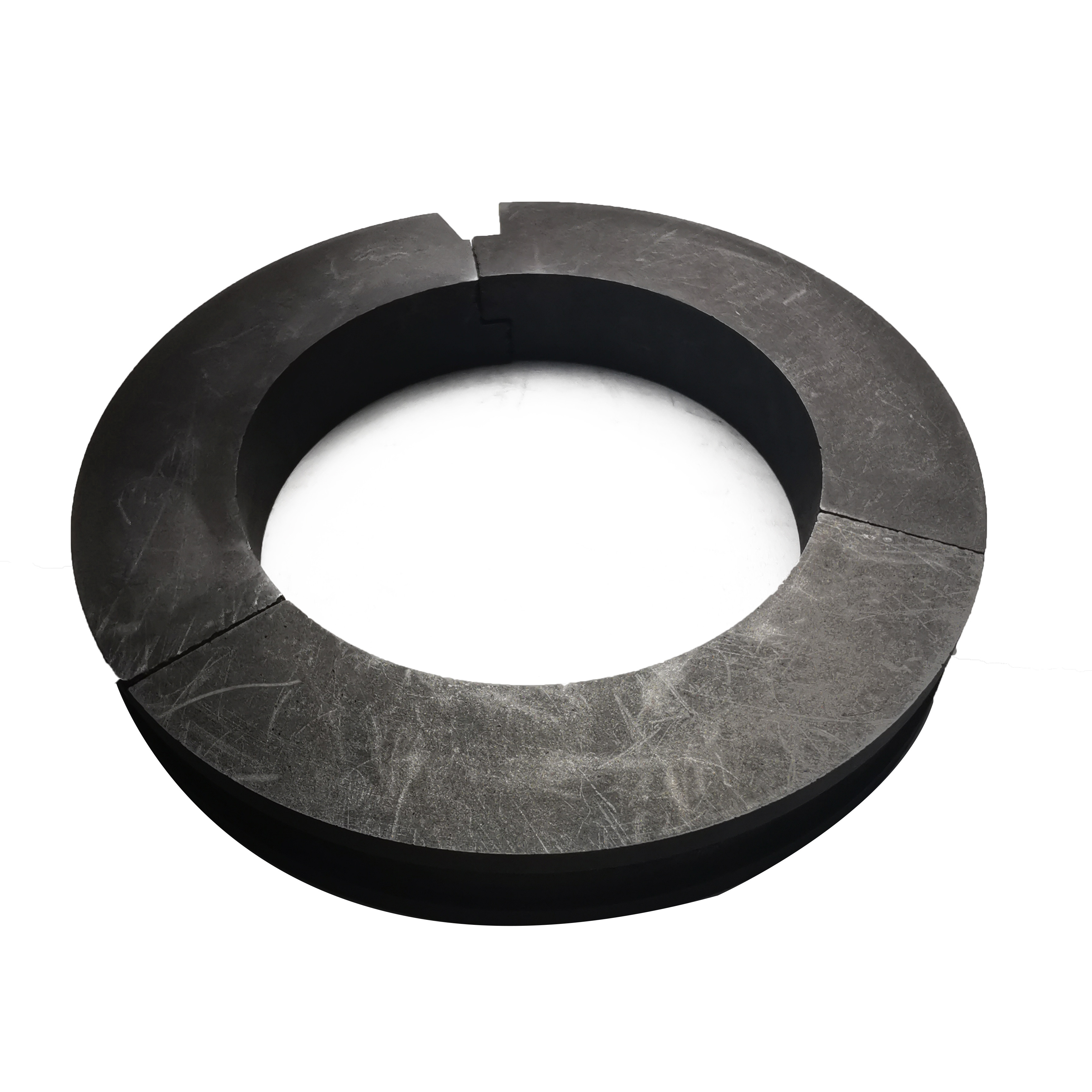 Customized Antimony Impregnated Carbon Graphite Ring Split Seal Ring anti wear