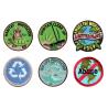 Buy cheap Clothing Decoration 3D 7.5cm Environmental Patches Shrink Proof from wholesalers