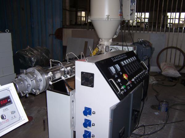 Buy cheap TPU Soft Plastic Pipe Extrusion Machine Pneumatic Air Compressor Gray Color from wholesalers