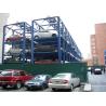 Buy cheap 4 Columns 4 Floors Commercial Parking Lifts 2500kg 4 Post Car Stacker from wholesalers
