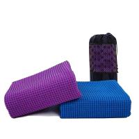 Buy cheap Custom Portable Microfiber Yoga Beach Towel Mat Anti Slip 40x80 product