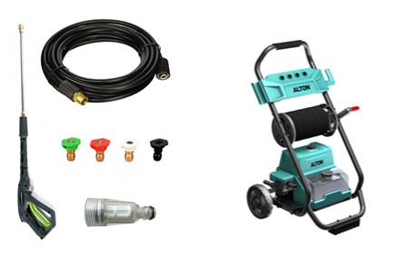 Buy cheap 1560W 125BAR High Pressure Washer Cleaner With Small Water Filter Steel Gun from wholesalers