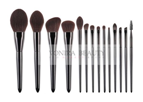 Buy cheap Goat Feeling Vegan Synthetic Hair Makeup Brushes 14Pcs from wholesalers